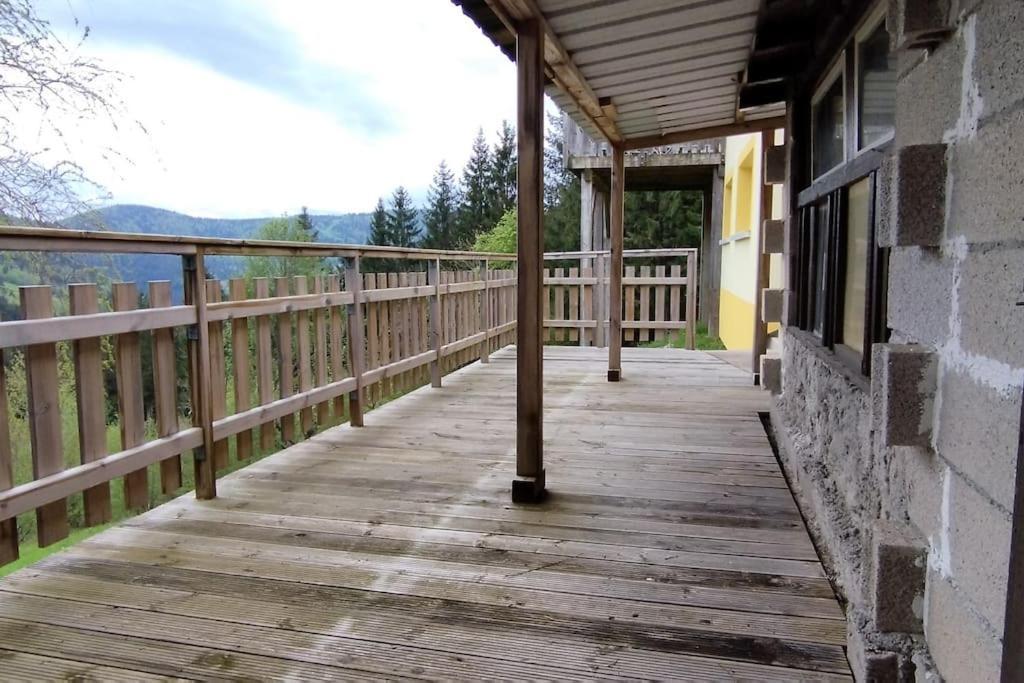 Maison De Montagne Vue Magnifique ヴォントロン エクステリア 写真
