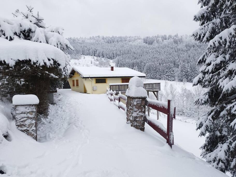 Maison De Montagne Vue Magnifique ヴォントロン エクステリア 写真