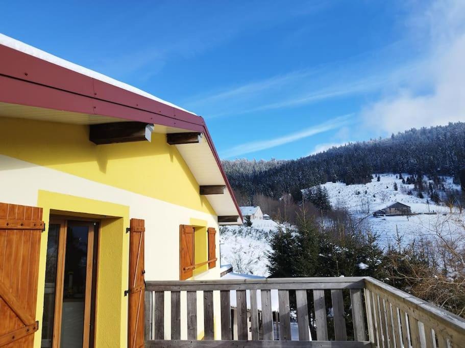 Maison De Montagne Vue Magnifique ヴォントロン エクステリア 写真