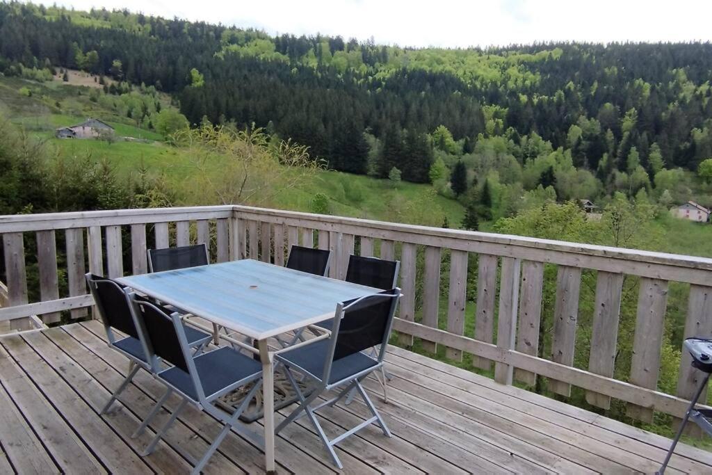 Maison De Montagne Vue Magnifique ヴォントロン エクステリア 写真
